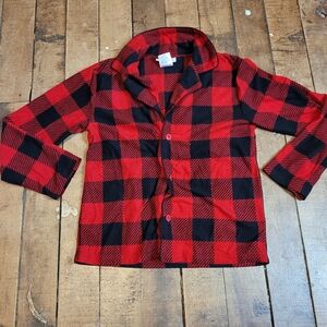 Kids plaid night shirt